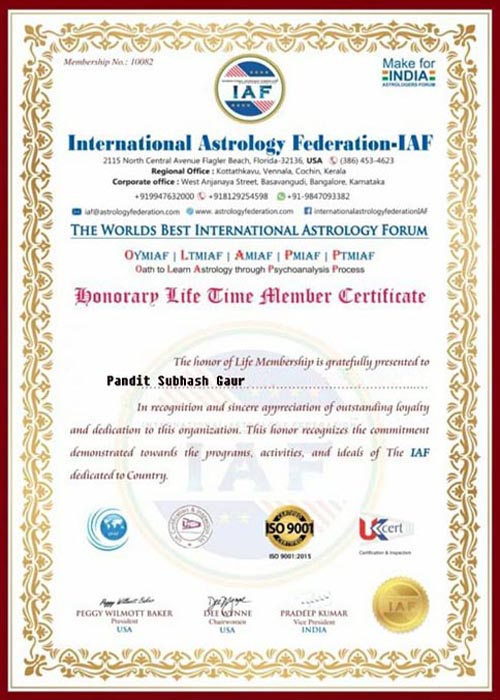 Award Winner Astrologer